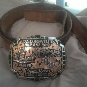 SOLDChampionship Belt & Buckle